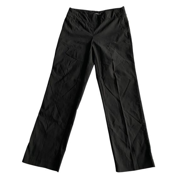 HILARY RADLEY Long Pants Black Sz M/M Rayon Nylon Spandex Activewear - Picture 2 of 7